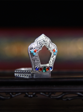 藏式吊坠嘎乌盒十字金刚杵护身项坠送礼项链螺丝扣盖民族风饰品