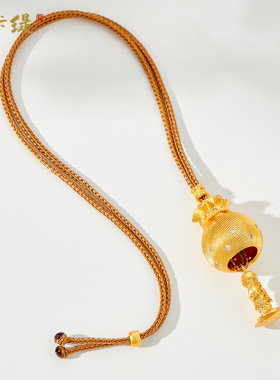 古法沙金福袋毛衣项链