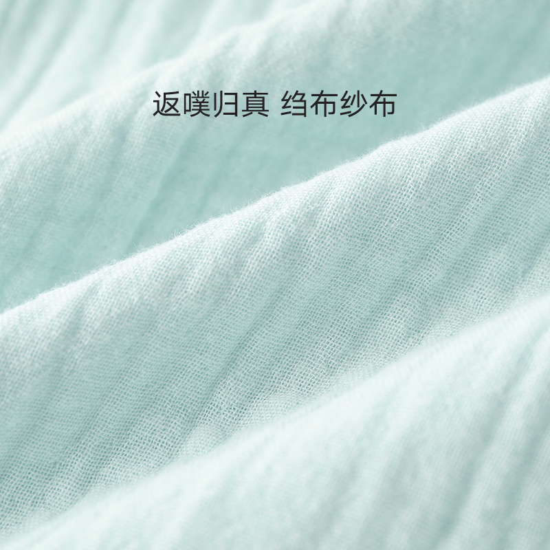 gbhome旗舰店gb好孩子婴儿睡袋春秋薄款宝宝纱布睡袋儿童四季通用款防惊跳睡袋1