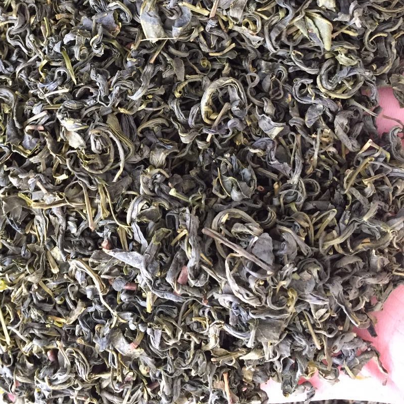 浓香型绿茶茶叶散装袋装云雾茶明前头春高山绿毛茶农家炒茶250g-图2