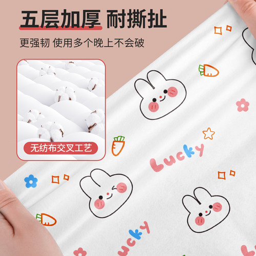 一次性枕套旅行枕巾加厚双人酒店用品火车卧铺单人床单枕头套家用 - 图0