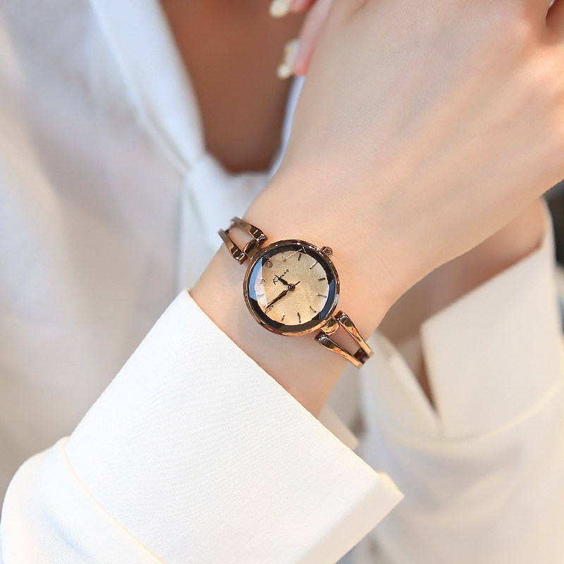 金米欧小众链条手表女小复古风表盘 金米欧惠朋国产腕表