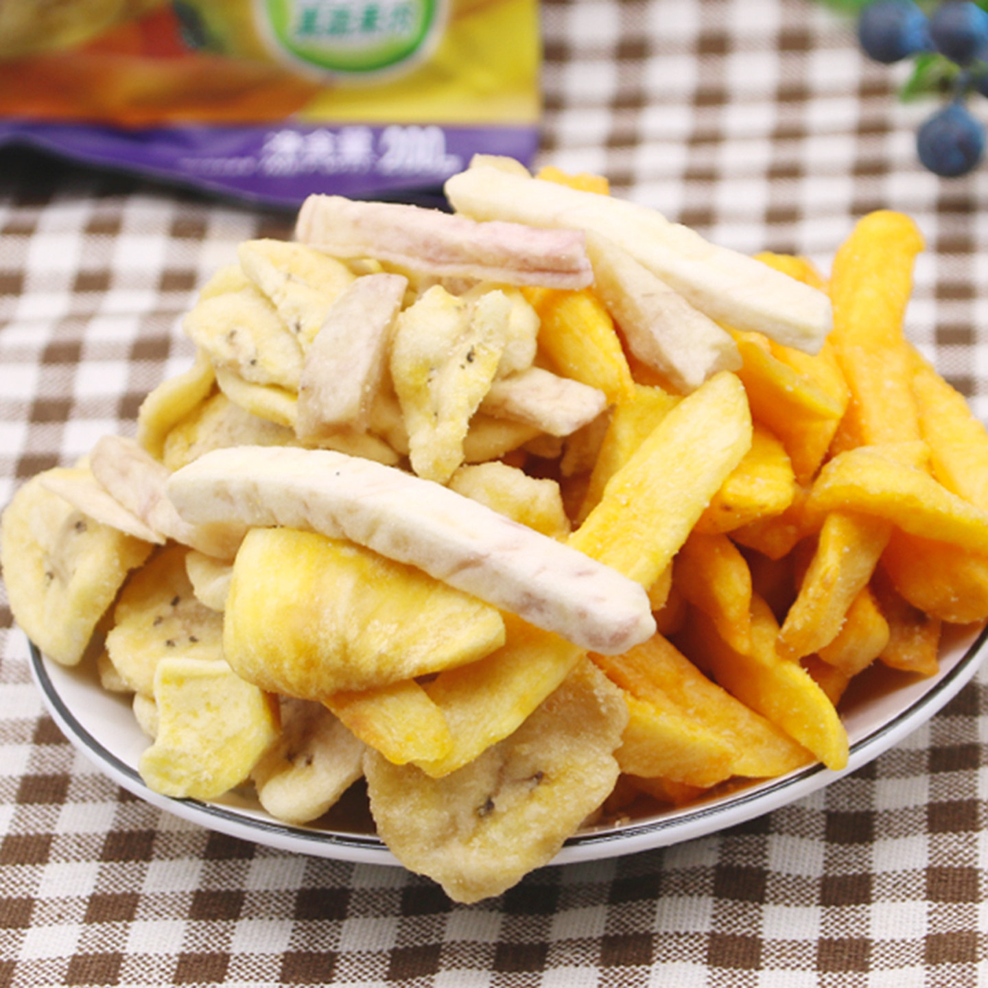 越南特产大越菠萝蜜干综合蔬果干250g水果干脆片进口零食休闲小吃,淘宝优惠券,粉丝福利购,淘宝优惠卷