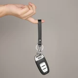 Брелок, подвеска, брендовый ремешок подходит для мужчин и женщин, из натуральной кожи, простой и элегантный дизайн