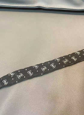 成人儿童黑色魔术贴刘海贴式头箍不勒头发箍头饰碎发粘发贴发饰