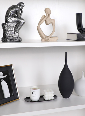 简约书柜玄关创意家居装饰摆件