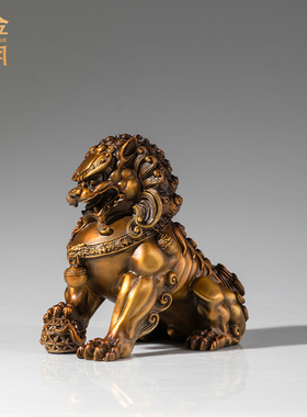 铜金岁月黄铜新中式家居饰品摆件