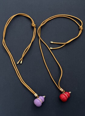 新中式葫芦吊坠项链时尚轻奢