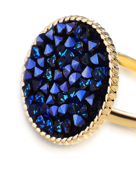 星耀圆冷淡风蹦迪戒指日韩潮人