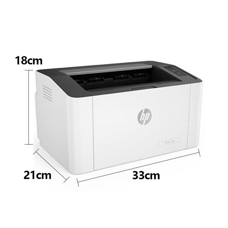 惠普hp laser 108a/ 108w网络打印机 惠普中之途激光打印机