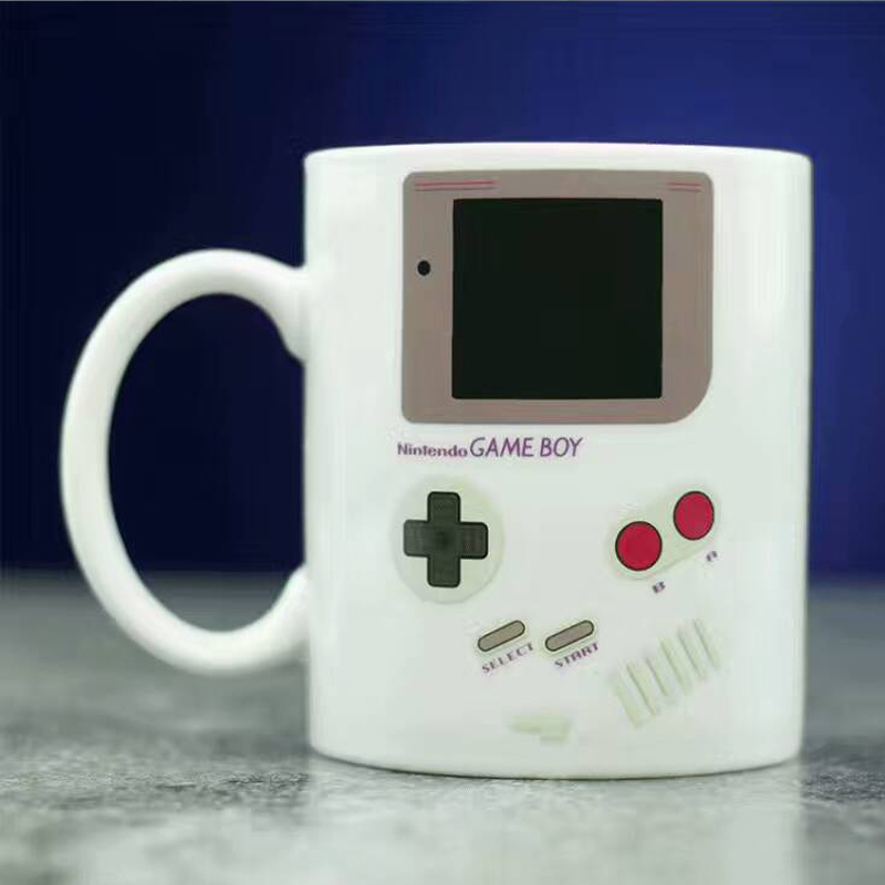 外贸Game Boy Mug OVER 新款复古任天堂游戏机变色杯马克杯送礼 - 图0