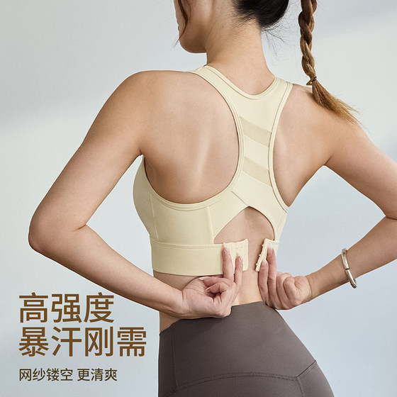 DCW High Strength Sports Bra Shockproof Big Breast Yoga