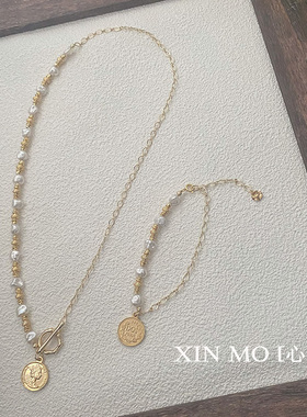 百元内饰品｜巴洛克碎银子珍珠项链手链 个性随性日常通勤