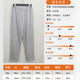 Men's middle-aged and elderly large size cotton air-conditioned home pants