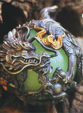 原创设计东海魂吊坠国风生肖龙时尚个性礼物