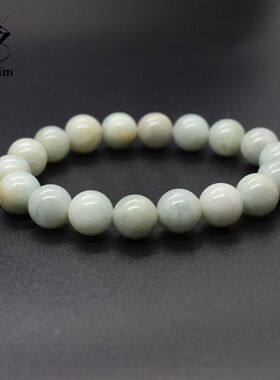 天然翡翠玉石圆珠手链