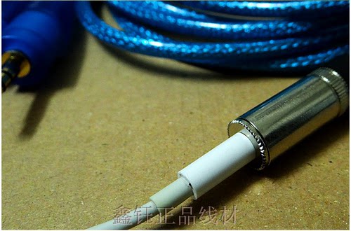 3.5一分二音频线 3.5母转公二进一出3.5一母两公音源共享线 - 图0