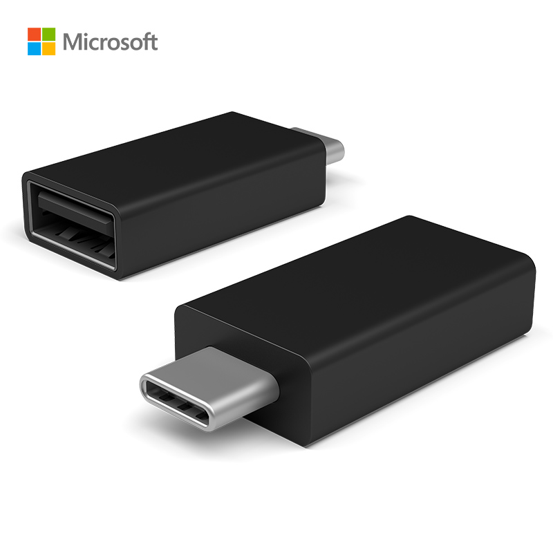 微软原装Type-c转USB-A转接头 Surface适配器usb-c扩展配件-图1