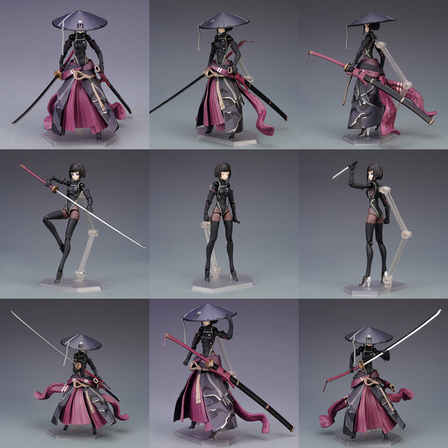 优质版figma 549# RONIN浪人流浪武士机娘可动手办女摆件模型_虎窝淘
