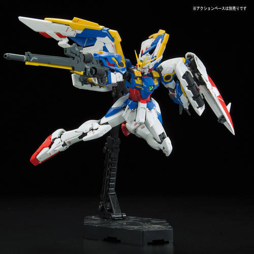 现货 万代 RG 20 1/144 飞翼高达EW XXXG-01W 可变形 拼装模型 - 图0
