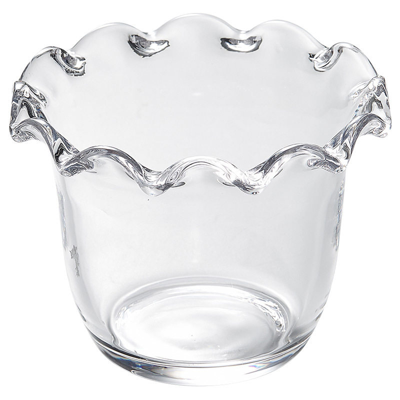 玻璃花边碗甜品碗水果沙拉雪糕燕麦酸奶碗高颜值意境菜餐具糖水碗,淘宝优惠券,粉丝福利购,淘宝优惠卷