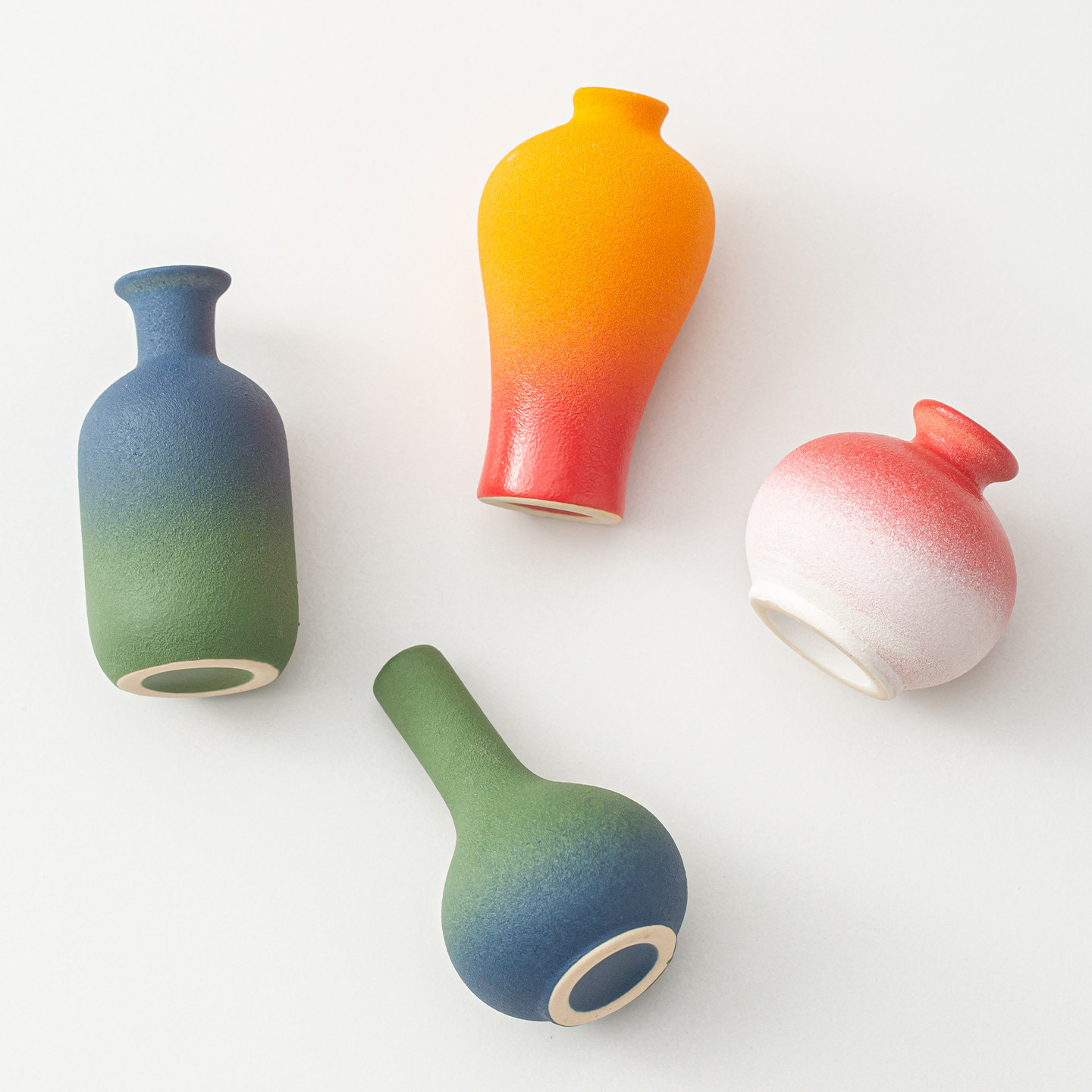 手工陶瓷小花瓶冰箱贴茶宠摆件小清新家居饰品餐桌客厅插花装饰,淘宝优惠券,粉丝福利购,淘宝优惠卷