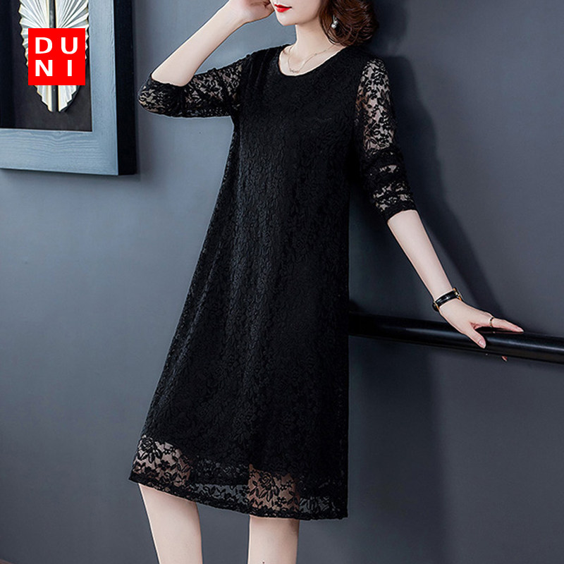 春秋季大码女装2020新款高端连衣裙 妒妮大码女装