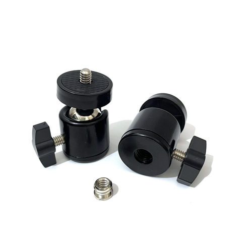 金属球形云台万向球头微单反相机三脚架自拍支架转接头云台配件 - 图3