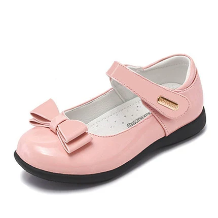 Детские туфли для кожаной обуви для принцессы, 2022, в корейском стиле, мягкая подошва