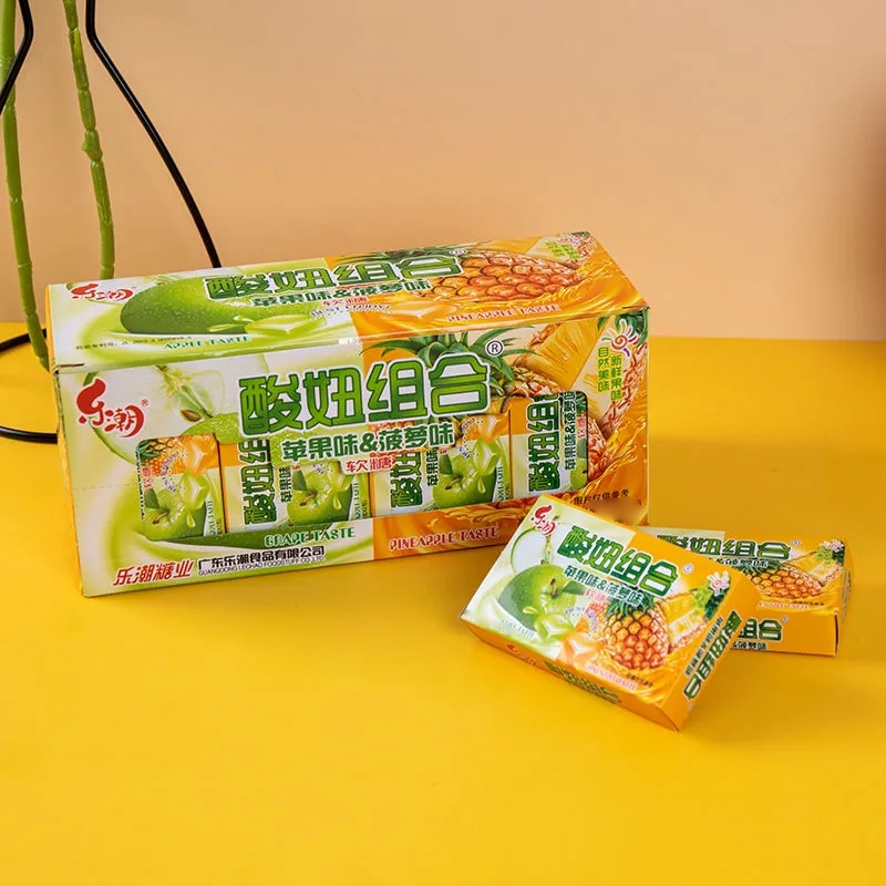 乐潮酸妞组合水果味软糖橡皮糖办公室8090后儿时童年怀旧小吃零食,淘宝优惠券,粉丝福利购,淘宝优惠卷