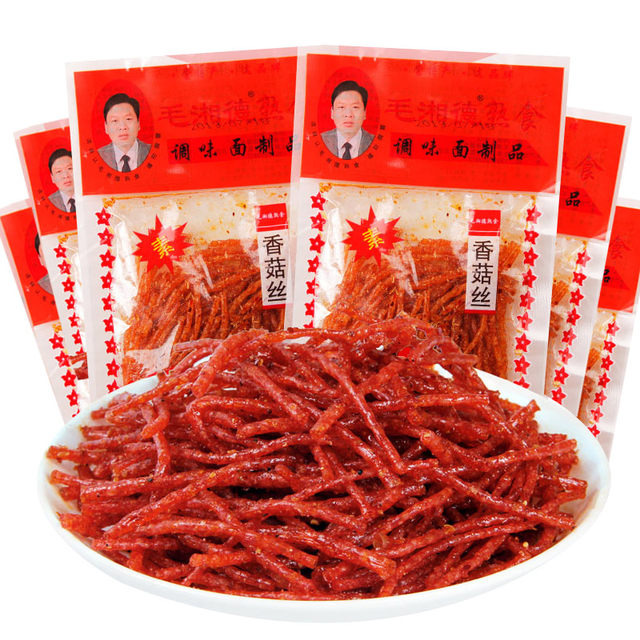 Mao Xiangde Mushroom Spicy Strips Nostalgic Foodie
