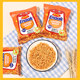 Indonesia imported Gemez chicken noodles enaak dry noodles snacks dry instant noodles whole box snacks snacks