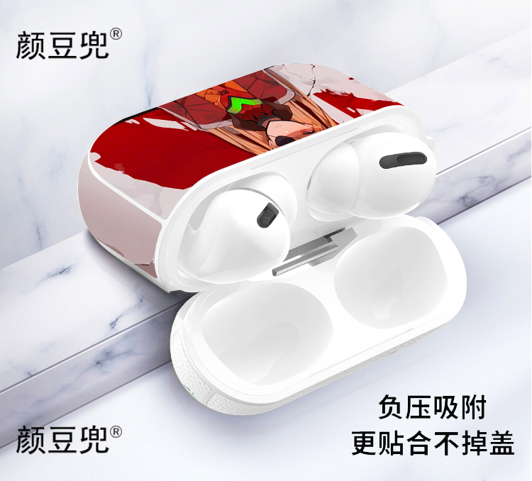 EVA明日香耳机套适用苹果airpod Pro软壳2/3三代保护套福音战士-图2