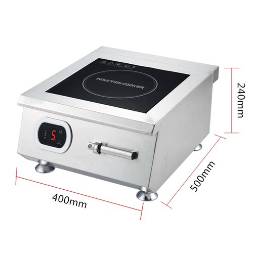 商用电磁炉大功率3500W不锈钢商业爆炒平面5000w30000w炉灶电炒炉 - 图3