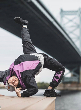 嘻哈街舞BBOY HONG10签名款Freeze动作人物公仔玩偶树脂桌面摆件