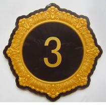 Supply of embossed acrylic signage signs for table cards customised