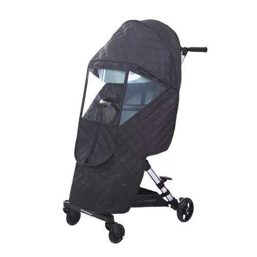 Универсальная коляска, детский ветрозащитный удерживающий тепло зимний дождевик с зонтиком, защита транспорта