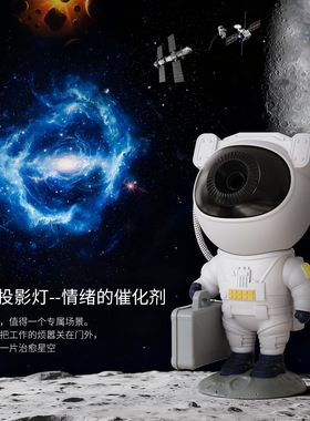 动态星空投影灯蓝牙音响儿童房