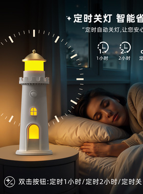 月光塔投影人体感应RGB氛围灯