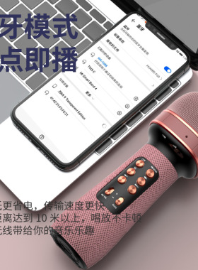 掌上KTV蓝牙麦克风音响一体机