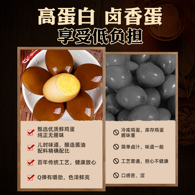 乡巴佬卤蛋正五香宗鸡蛋宿舍解馋零食宵夜充饥开袋即食品早餐速食