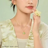 周生生 Подарок на всю жизнь из чистого золота, золотой кулон Shuiyue Guanyin для пожилых людей по цене 94959P.