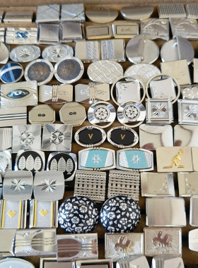 中古vintage日本百货古着袖扣