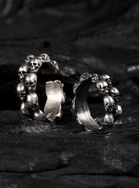 白木黑冰原创设计手工银饰