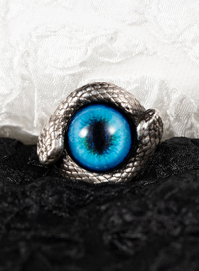 白木黑冰闭口戒眼睛颜色可选