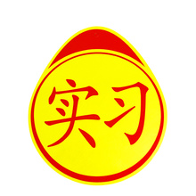 【实习贴】新手上路标志磁贴女司机