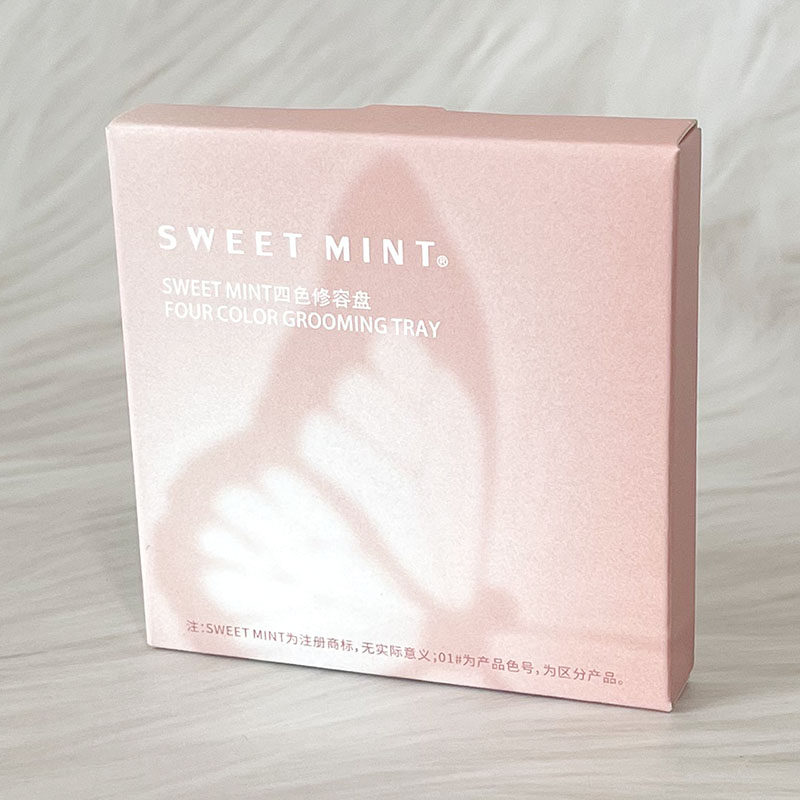SWEET MINT四色修容盘腮红粉饼自然立体小脸修容自然腮红轻薄亲肤,淘宝优惠券,粉丝福利购,淘宝优惠卷