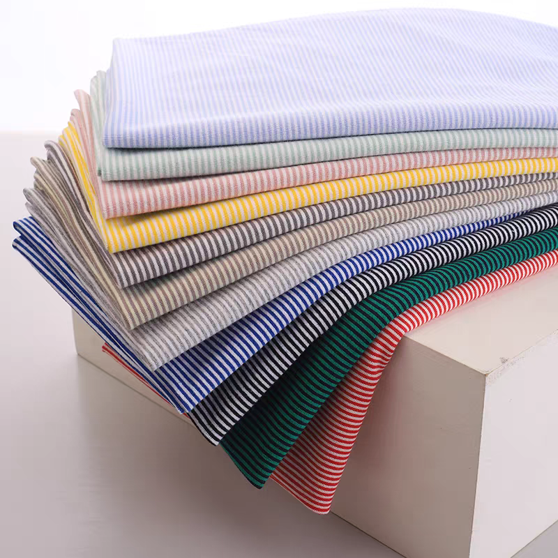 DIY娃娃手工布料1mm条纹全棉针织莱卡四面弹T恤布料21*25cm左右,淘宝优惠券,粉丝福利购,淘宝优惠卷
