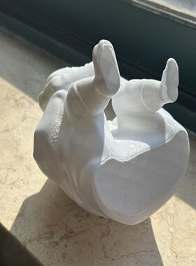 隋俯首佣古风样板房摆件