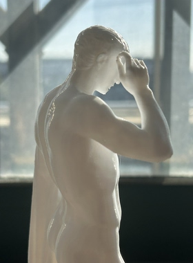 小马塞卢斯雕塑演说者纪念雕像奥古斯都影视道具样板房卢浮宫博物